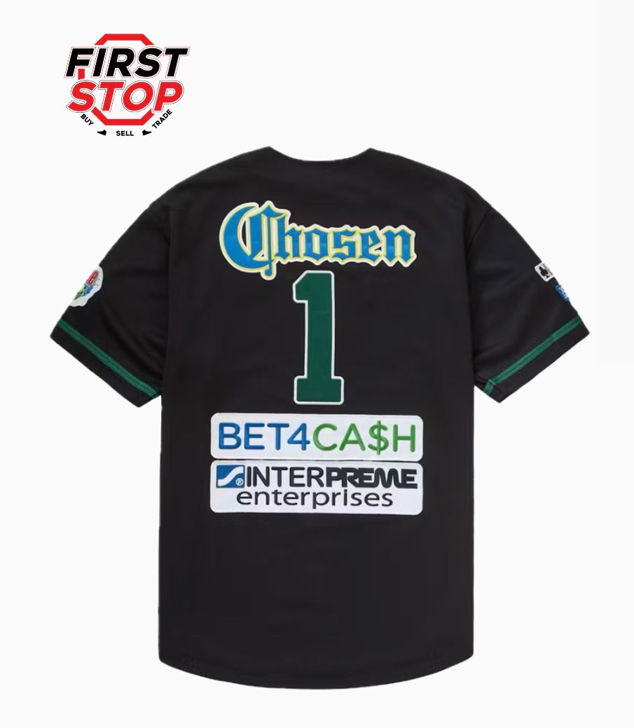 Supreme Chosen One Baseball Jersey Black