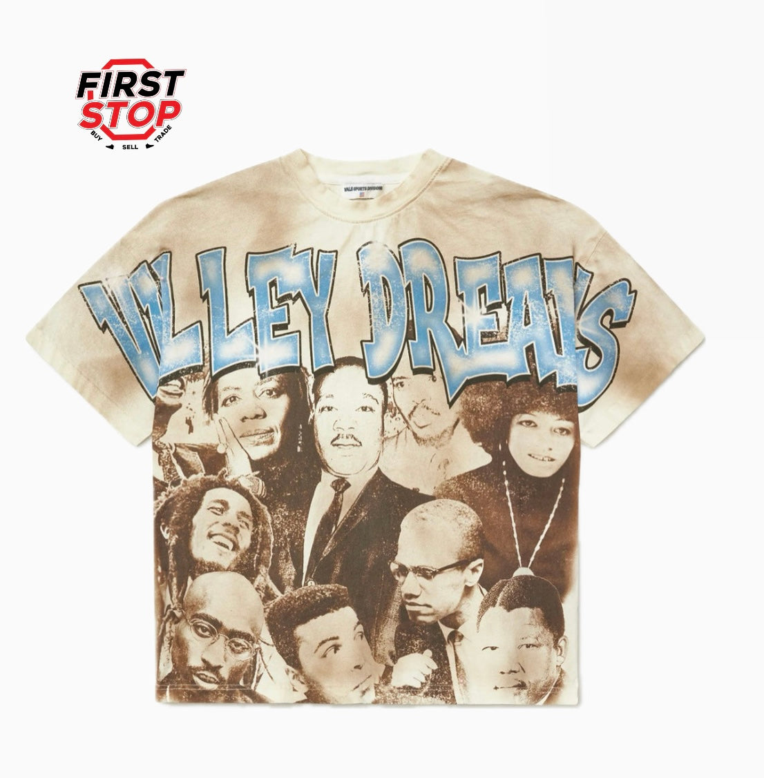 VALE Forever Rushmore Tee Tan