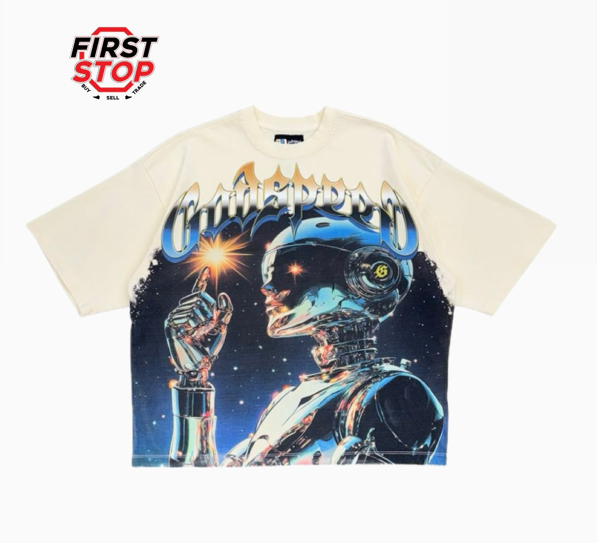 Godspeed Sputnik Moment Tee Bone