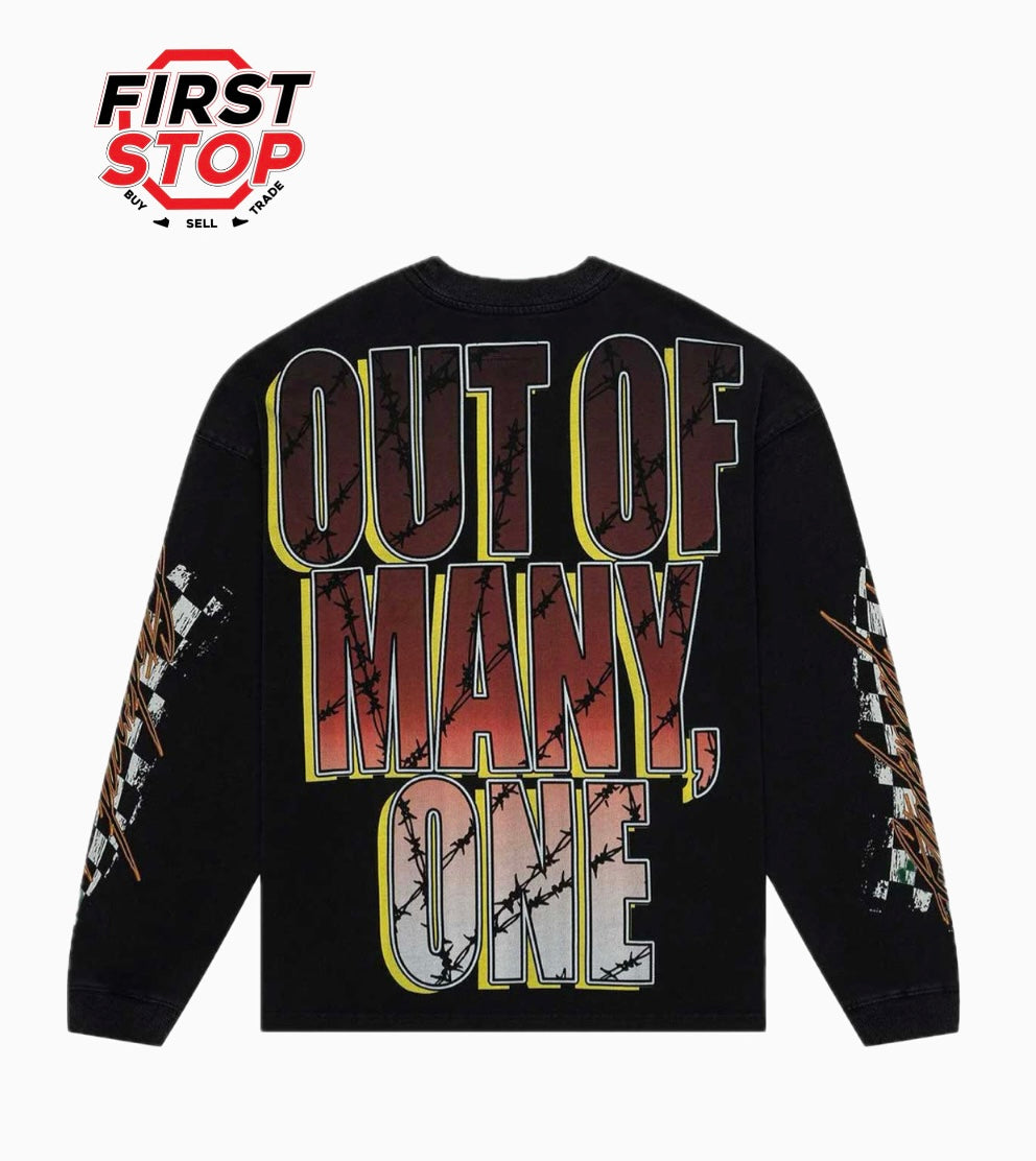 GODSPEED FULL THROTTLE L/S Tee Black