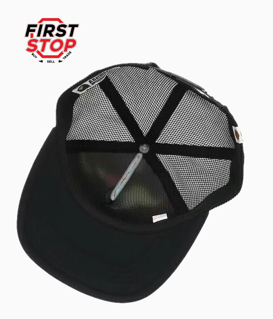 Bape A Bathing Ape Multi Camo NYC Logo Mesh Cap
