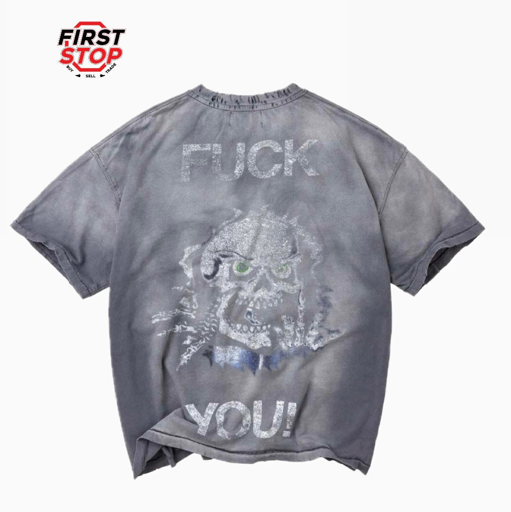 VALE Forever Skullie Tee Grey