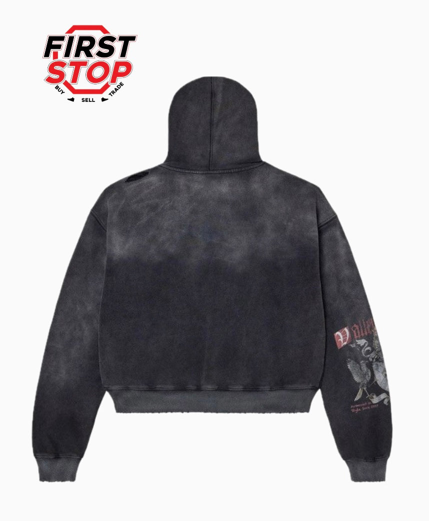 VALE Forever Crest Zip Up Black