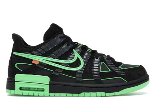Nike Air Rubber Dunk Low Off-White Green Strike