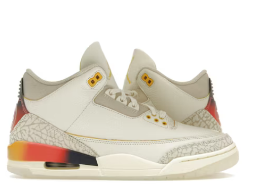 Air Jordan 3 J Balvin Medelin Sunset