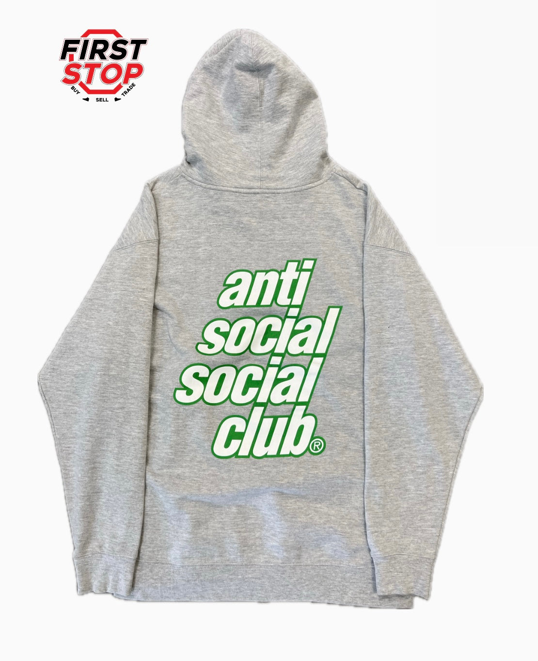 Anti Social Social Strawberry Slush Hoodie Grey