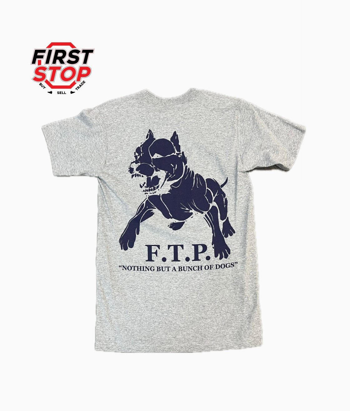 FTP Bully T-Shirt Heather Grey