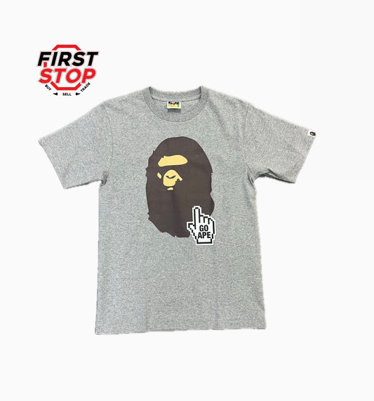 BAPE Go Ape Online Exclusive T-Shirt Grey