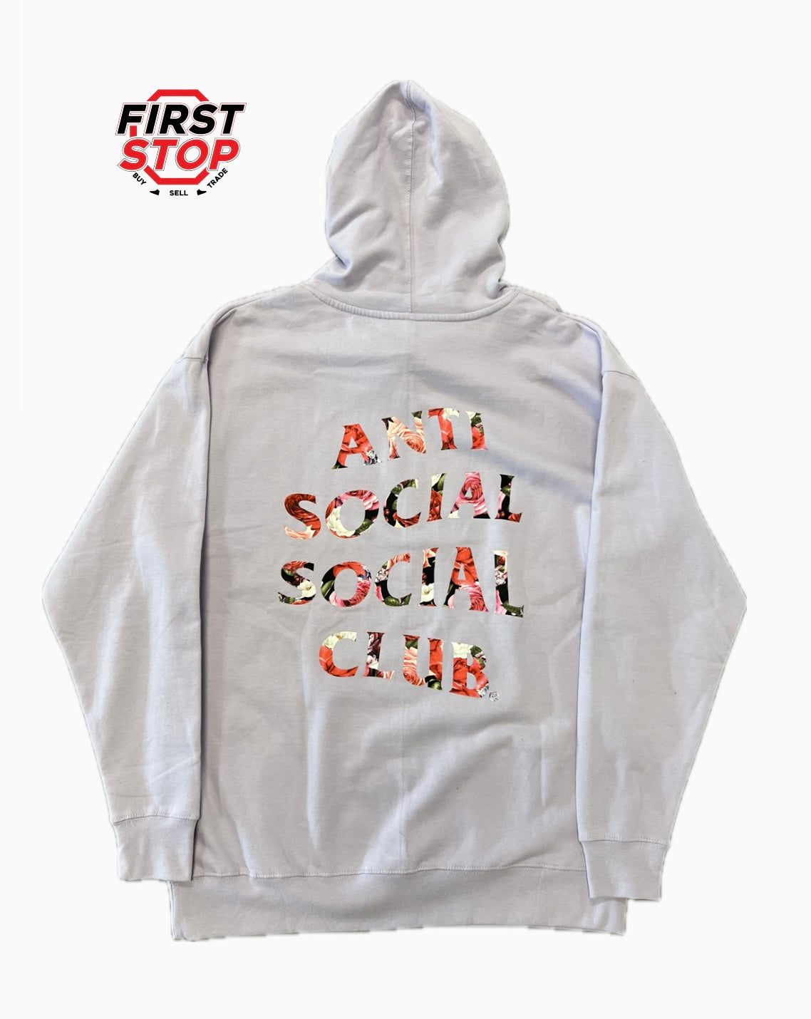 Anti Social Social Club Bed Hoodie Lavender