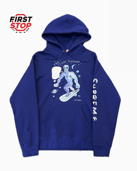 Supreme Daniel Johnston Hooded Sweatshirt Dark Royal