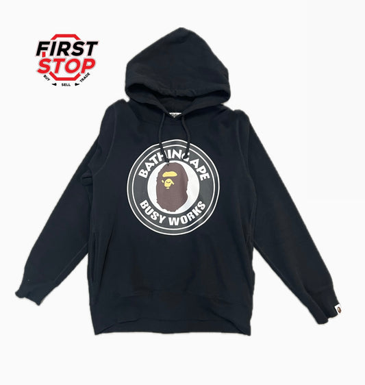 BAPE Busy Work Pullover Black