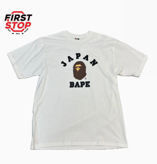 BAPE Japan College City T-Shirt White