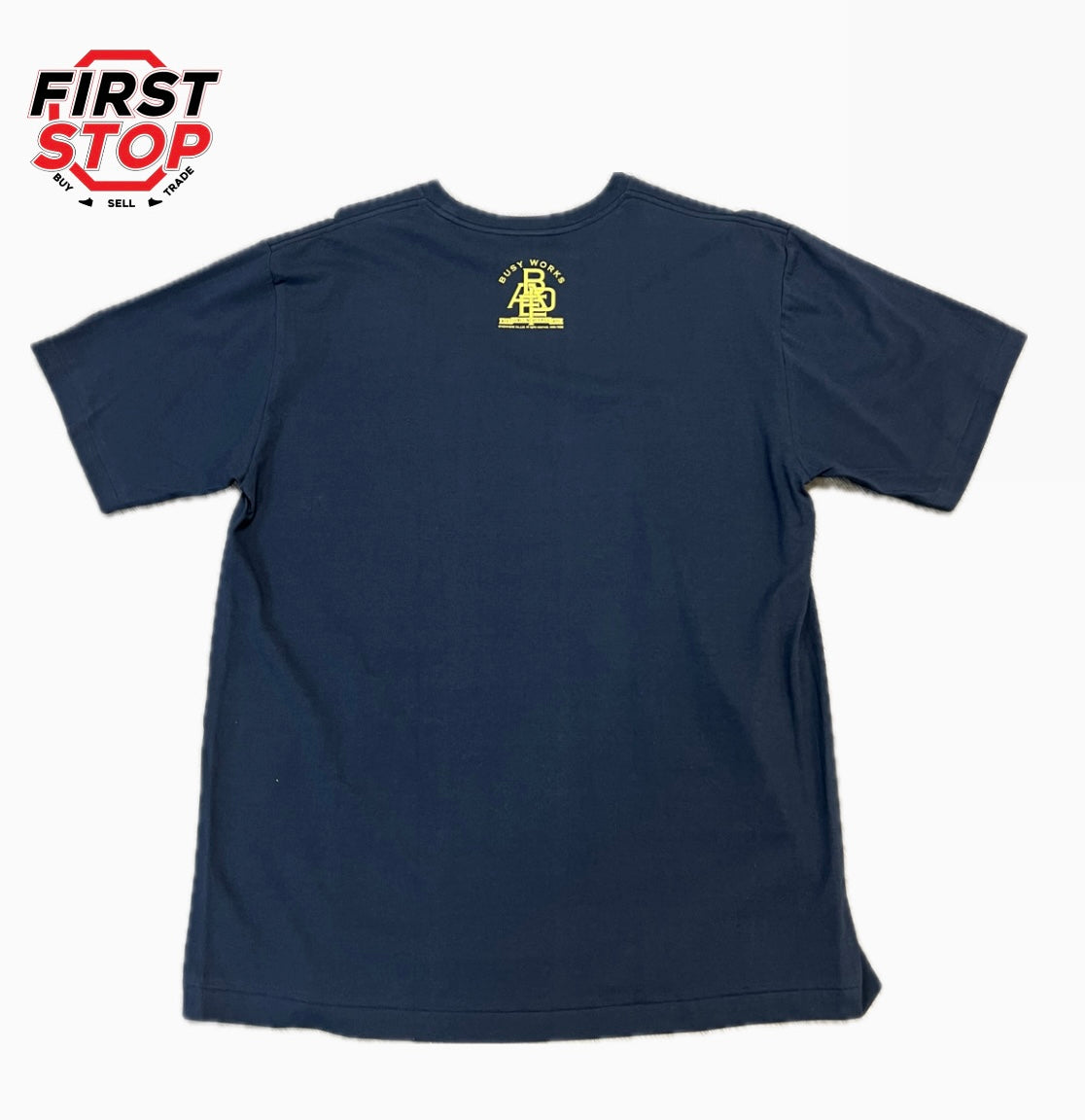 BAPE World Gone Mad T-Shirt Navy