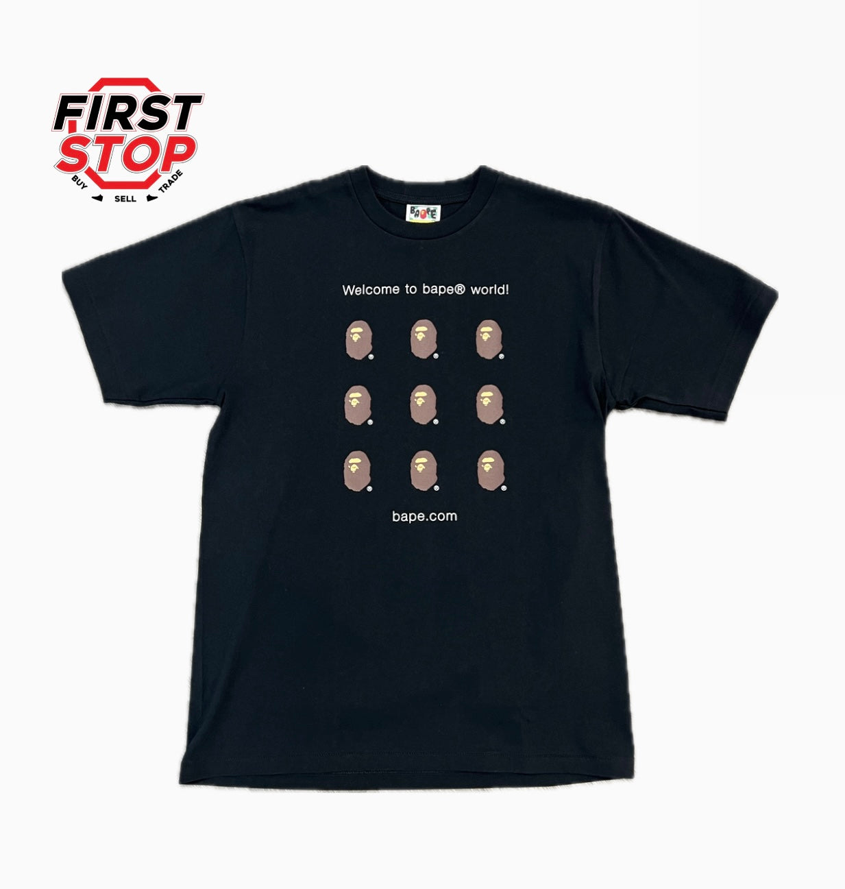 BAPE multi small head Bape Head T-shirt