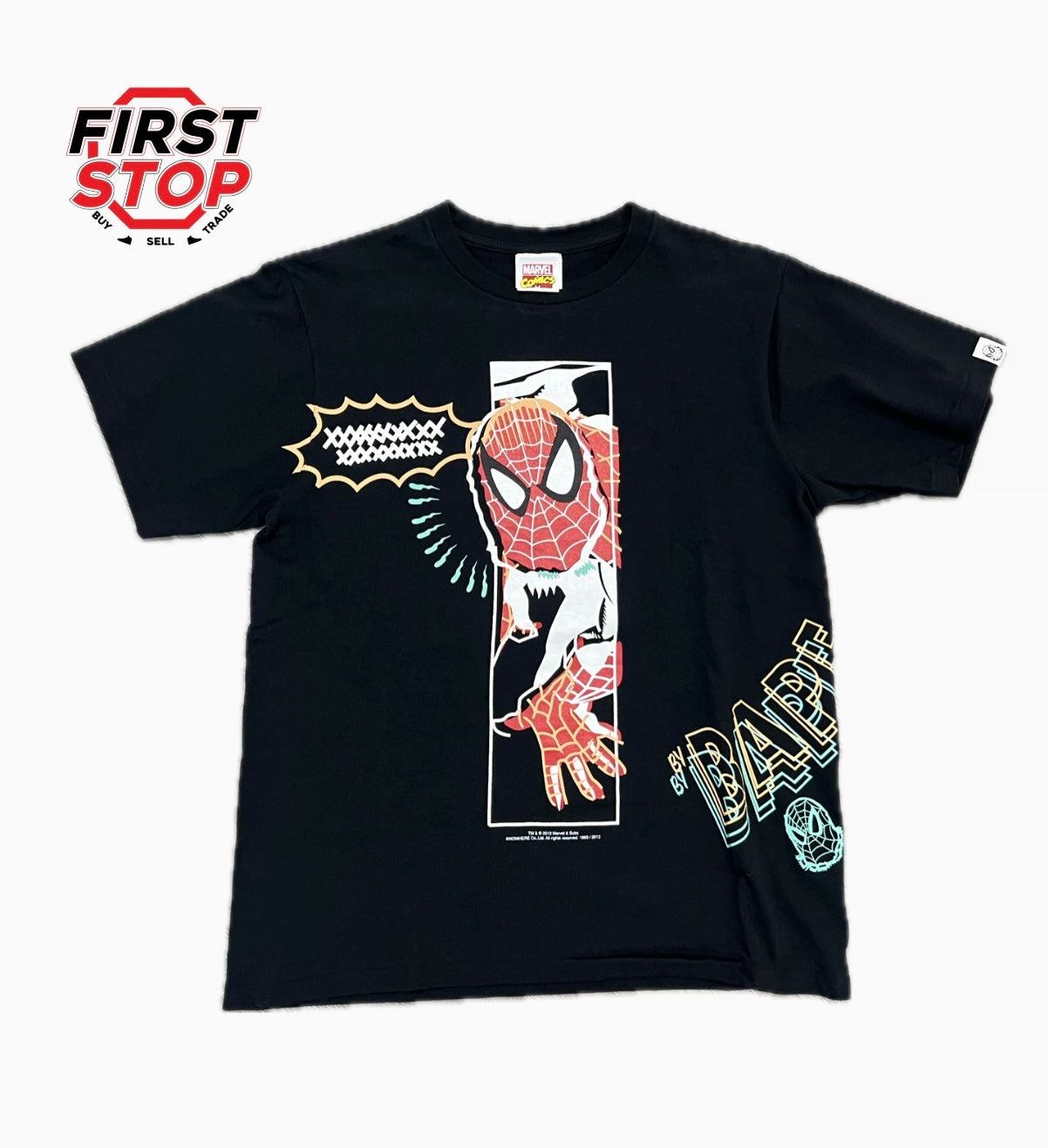 BAPE Marvel Comics Spider-man T-shirt