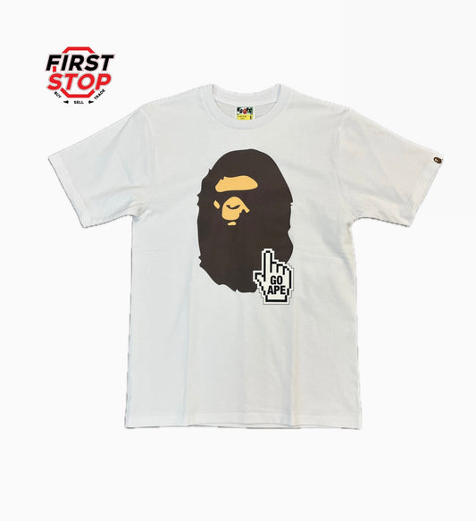 BAPE Go Ape Online Exclusive T-Shirt White