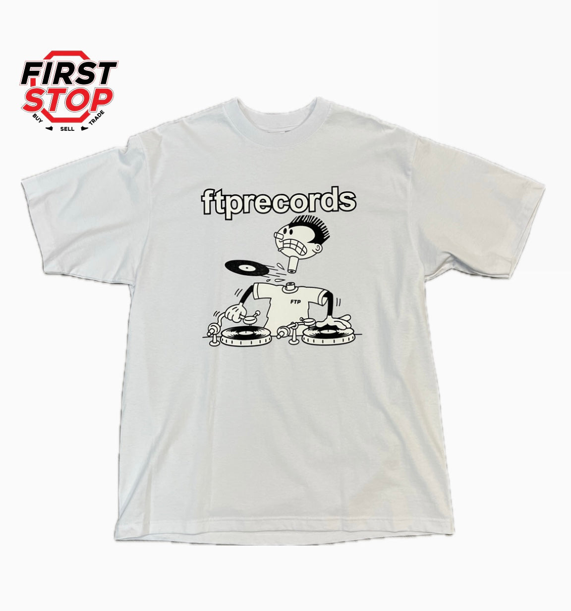 FTP Records T-shirt White