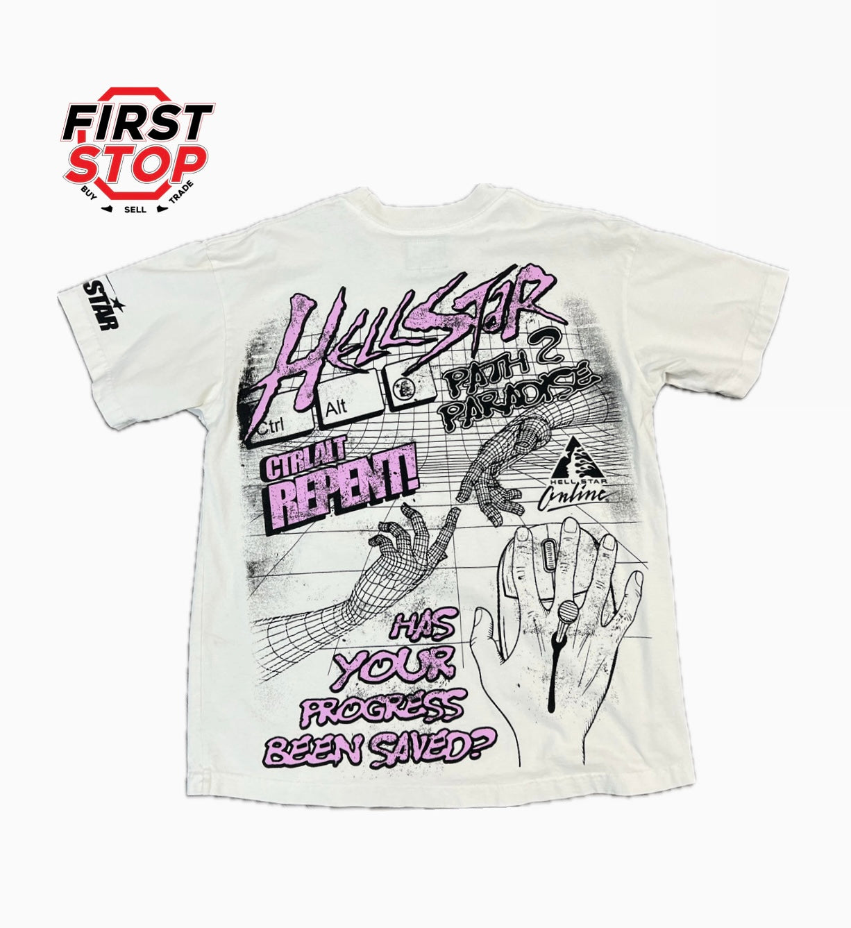 Hellstar Online T-shirt White