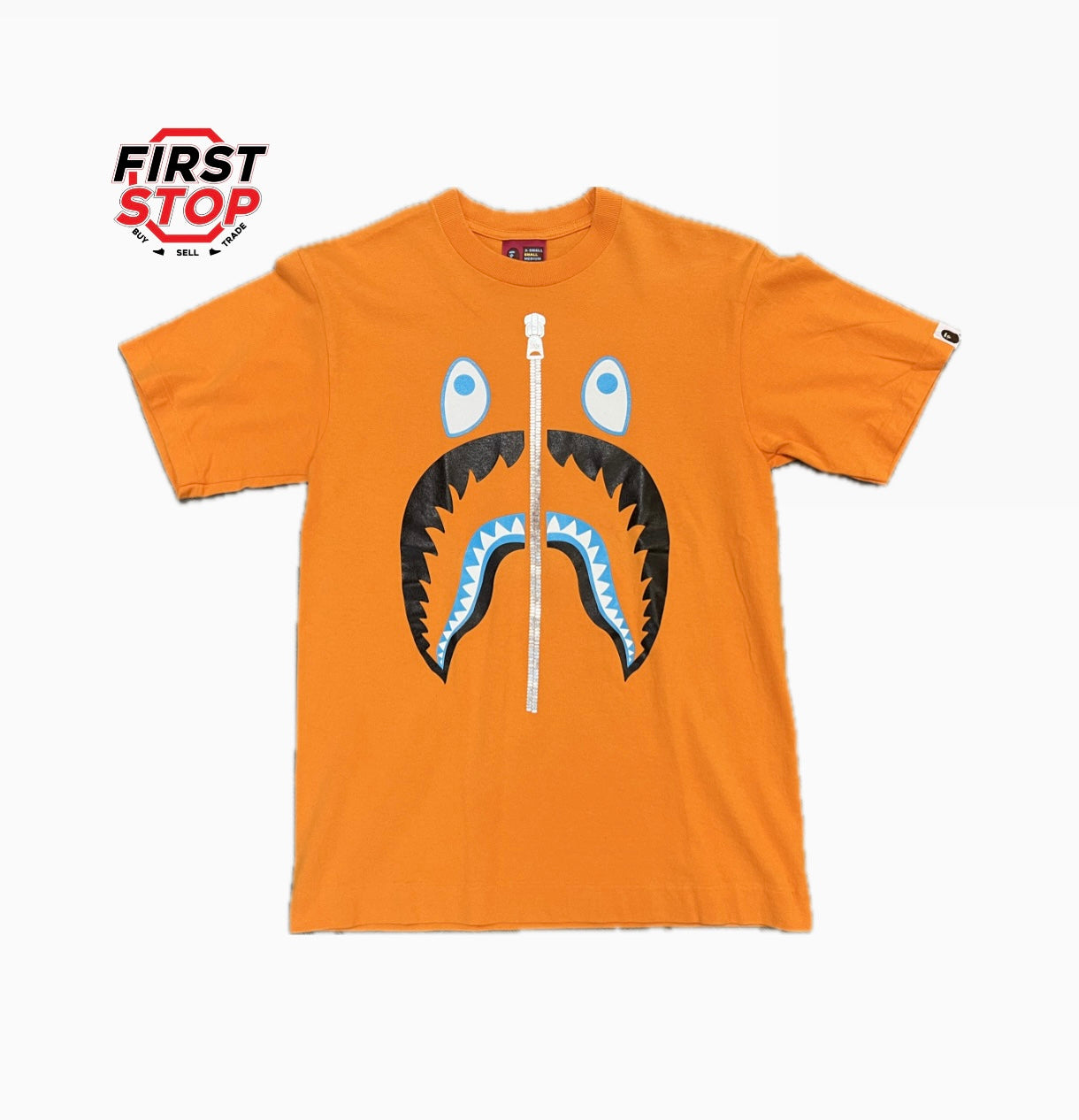 BAPE Shark T-shirt Orange