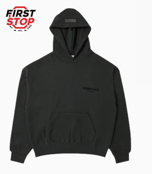 Essentials Hoodie Black Limo