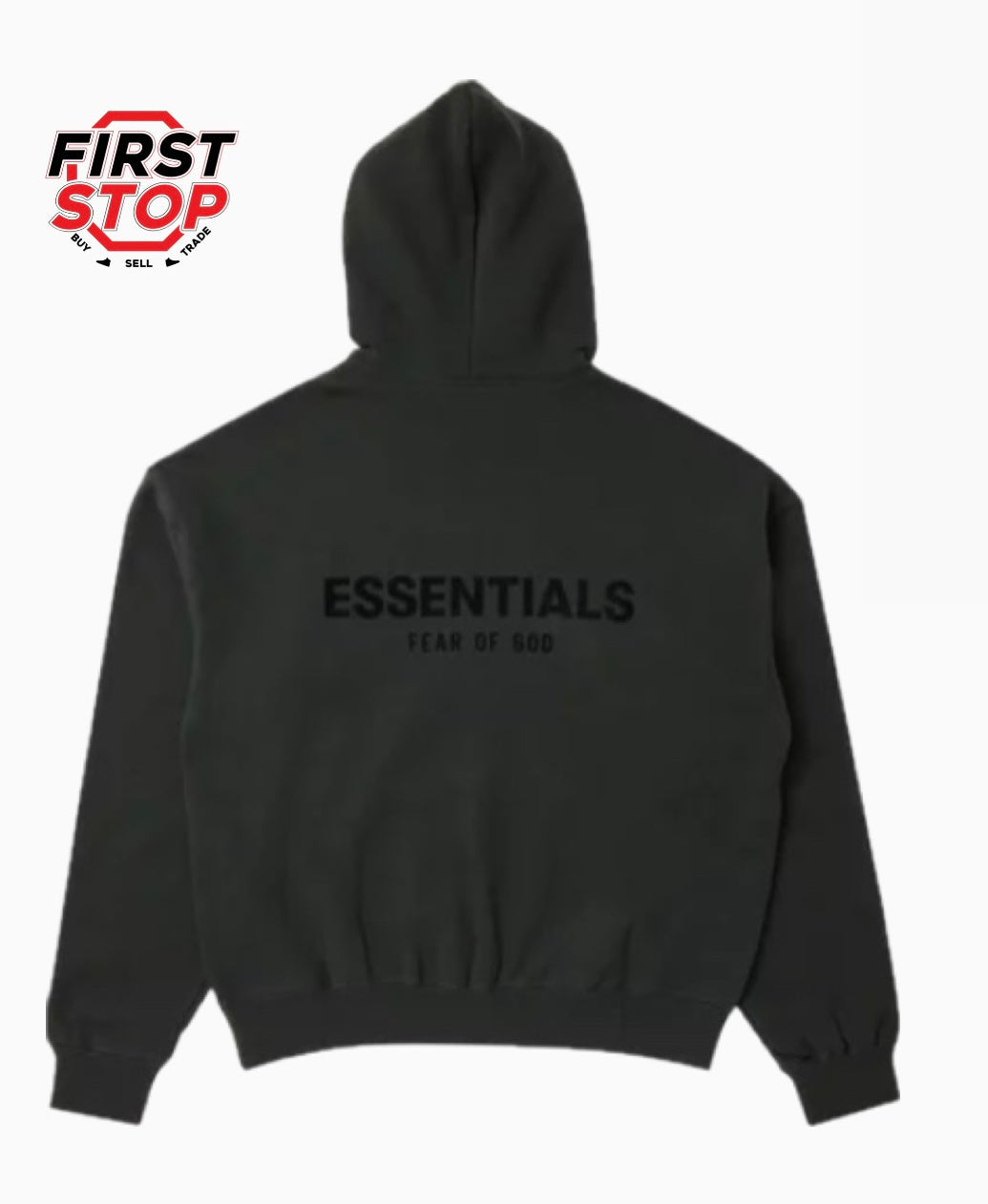 Essentials Hoodie Black Limo