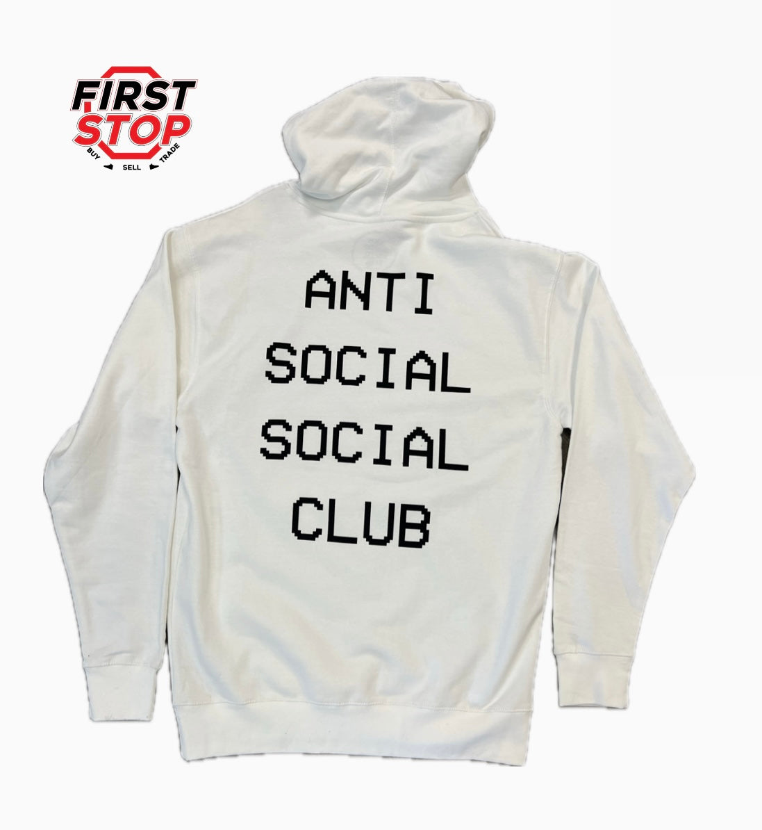 Anti Social Social Club Its almost over Hoodie White