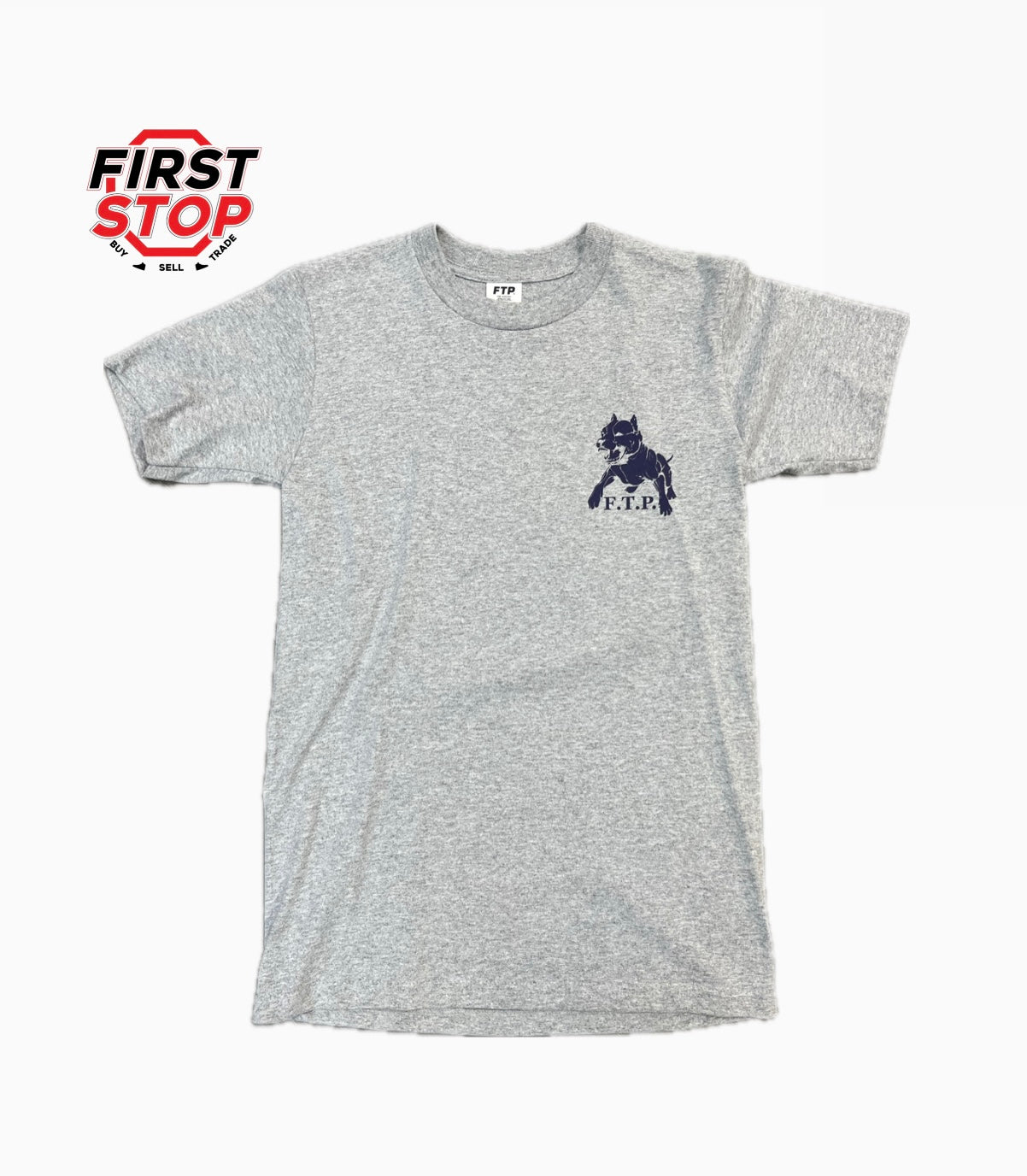 FTP Bully T-Shirt Heather Grey