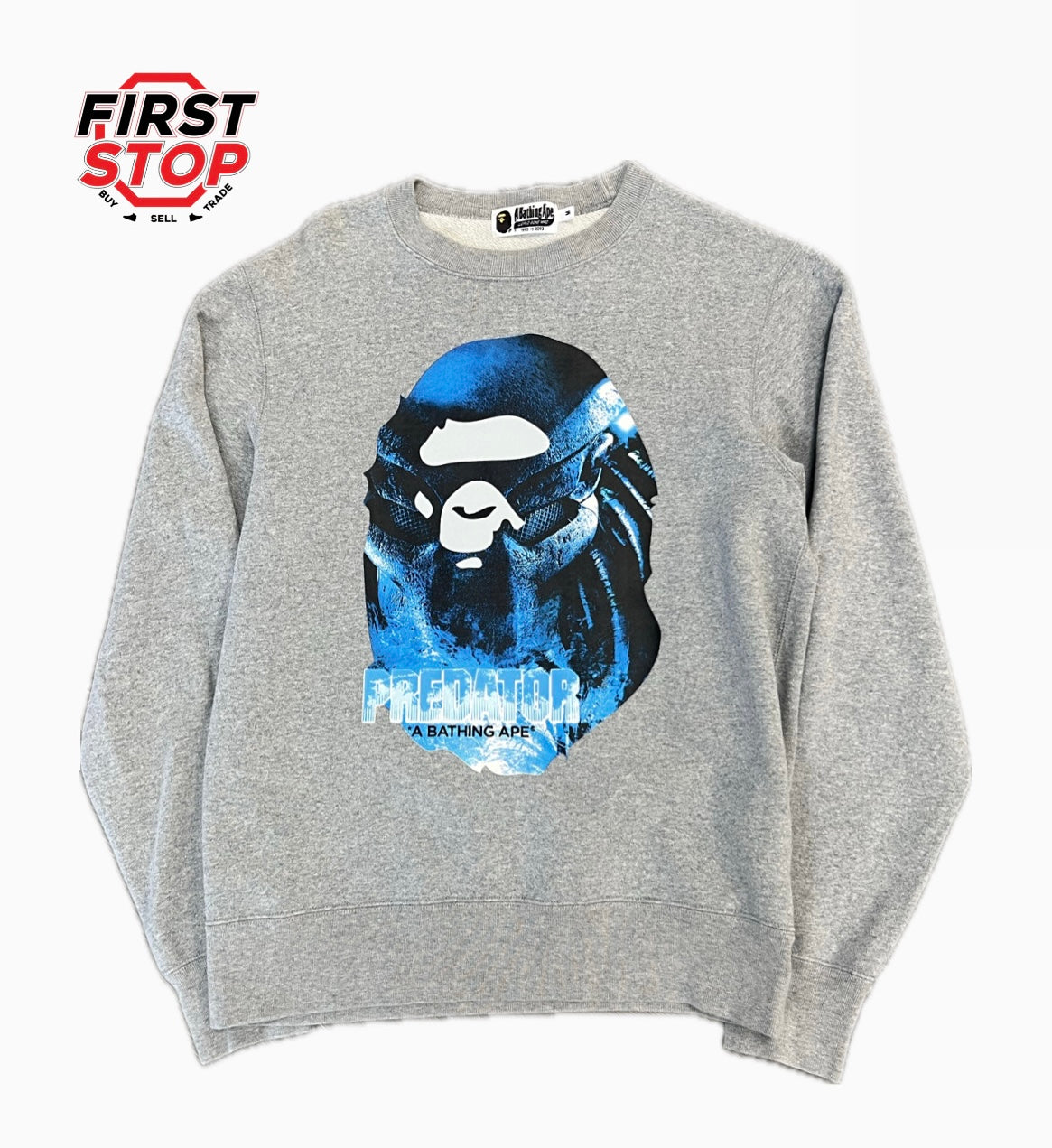 BAPE X Predator Ape Head Crewneck