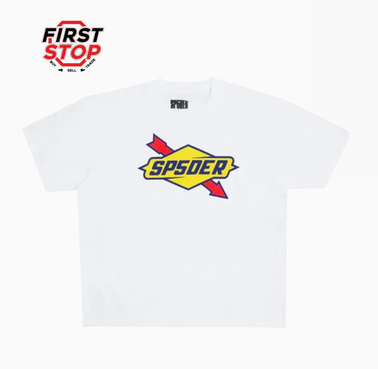 Sp5der The Spot Tee White