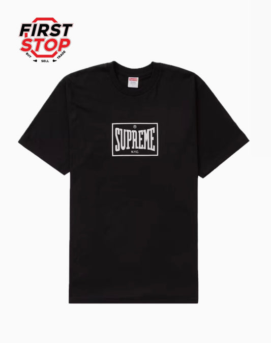 Supreme Warm Up Tee Black