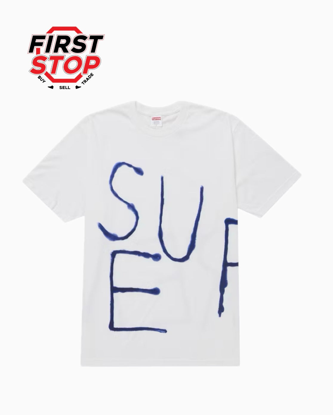 Supreme Painted Tee White