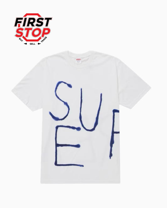 Supreme Painted Tee White