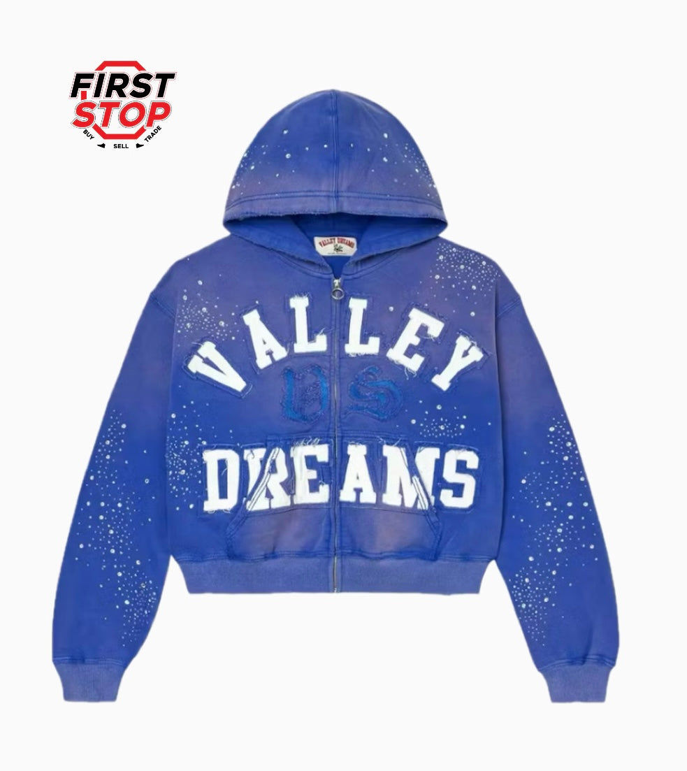 VALE Forever Classico Zip Up Sapphire