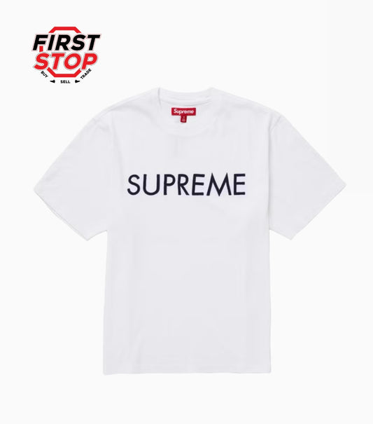 Supreme Capital S/S Top White