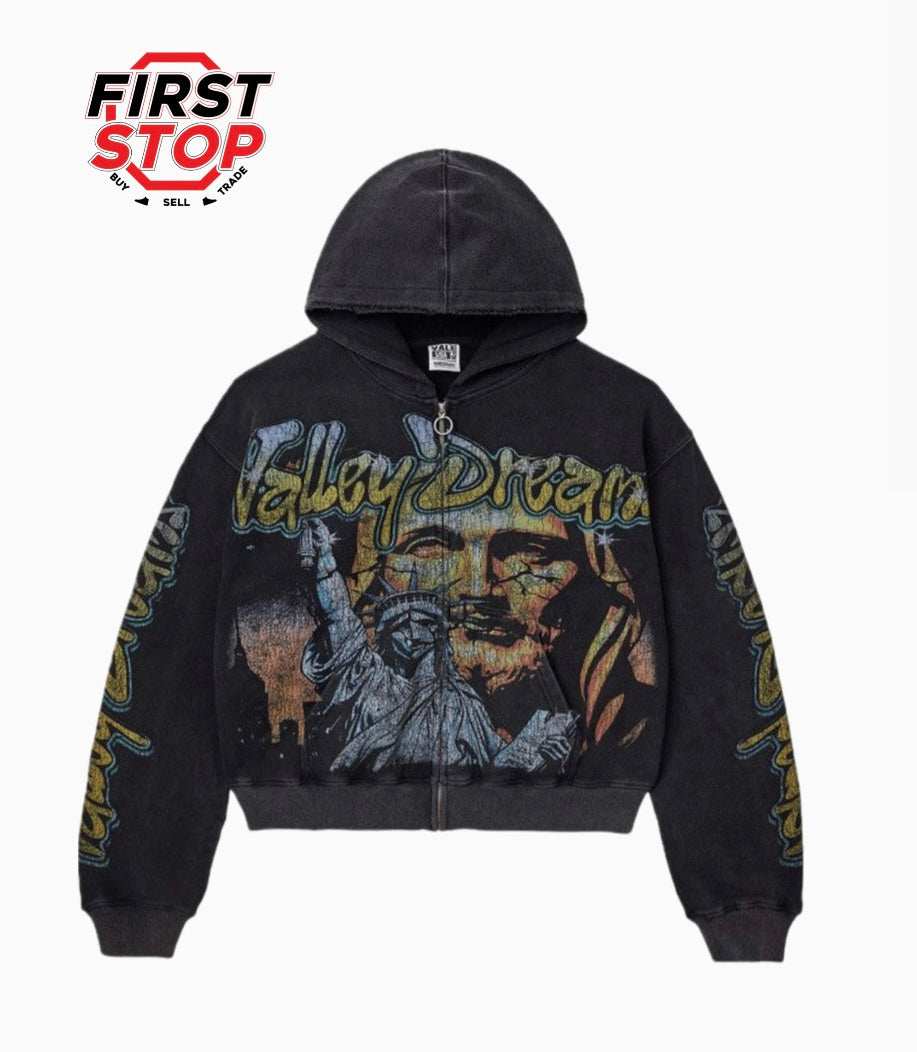 VALE Forever Gods Liberty Zip Up Black