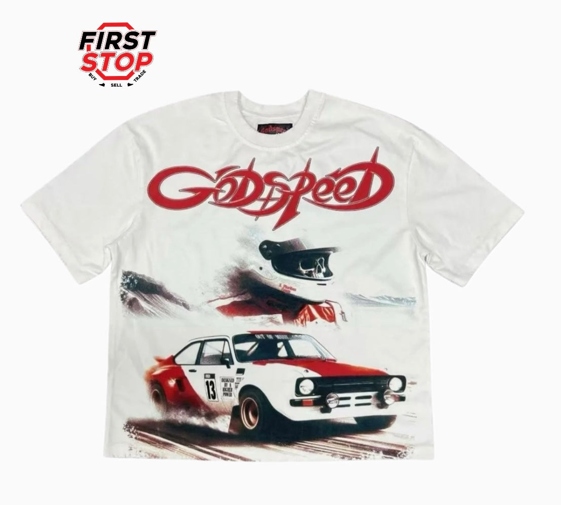 Godspeed Abu Dhabi Desert Challenge Tee White