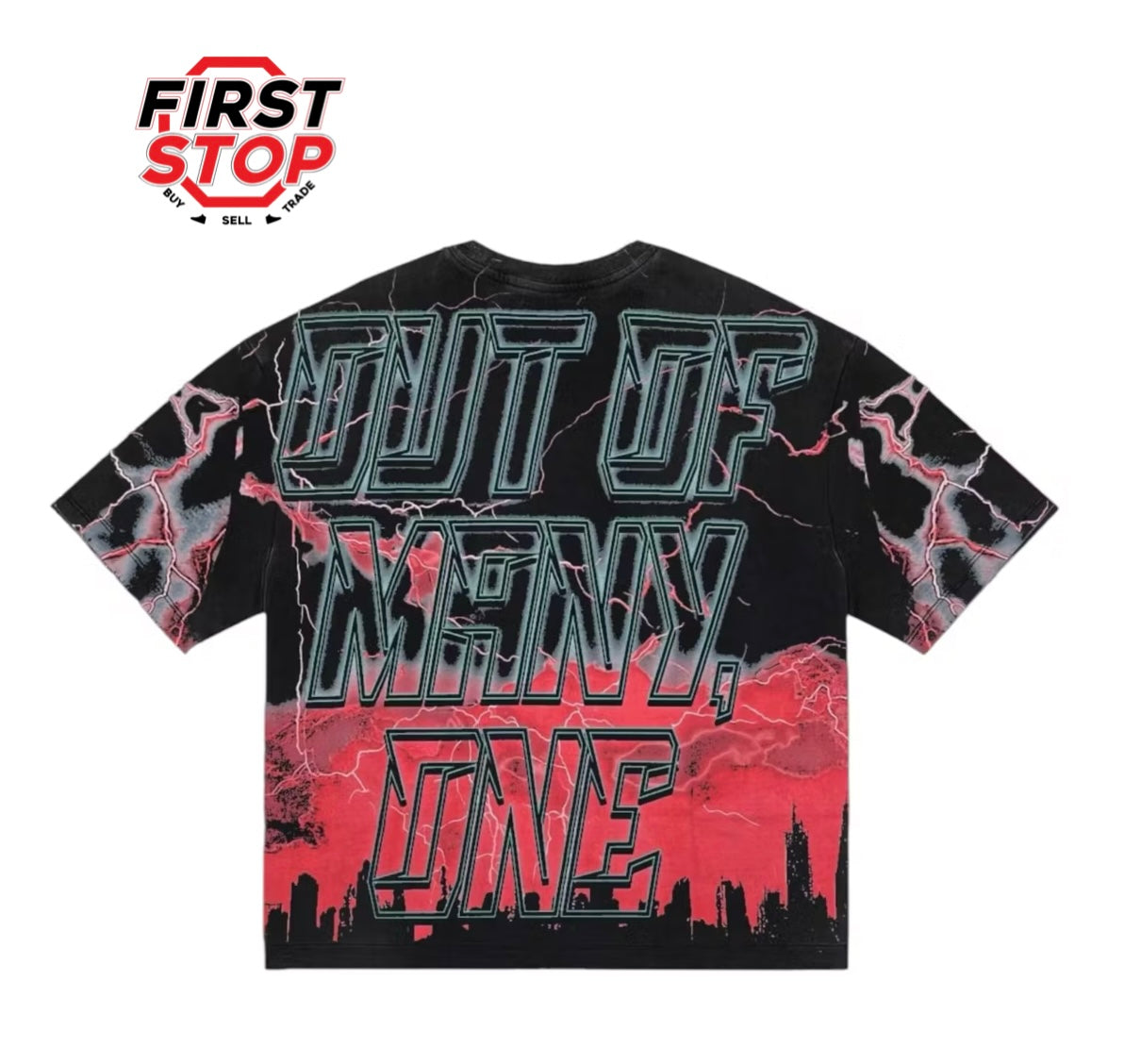 Godspeed Voltage Tee Black/Red