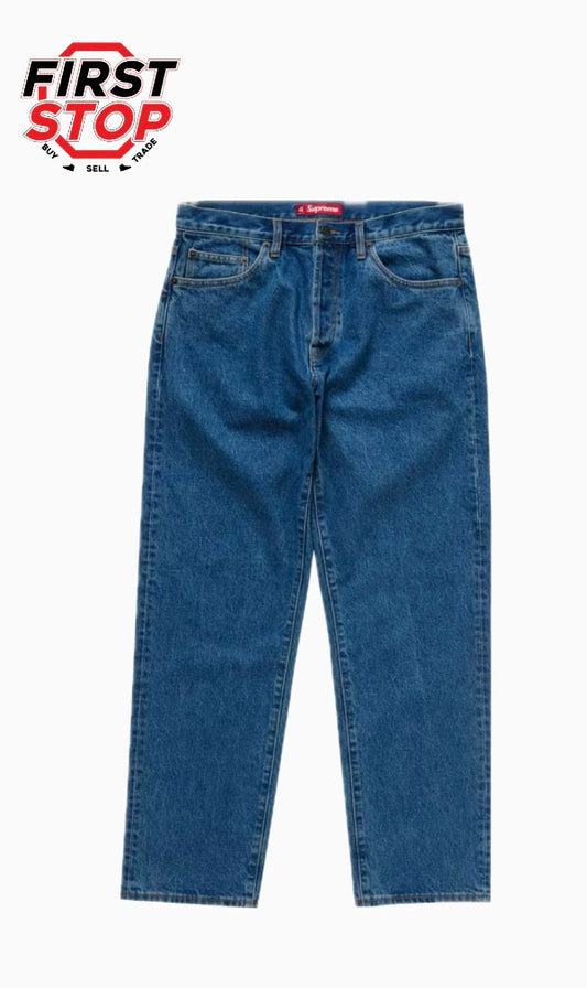 Supreme Regular Jean Washed Indigo