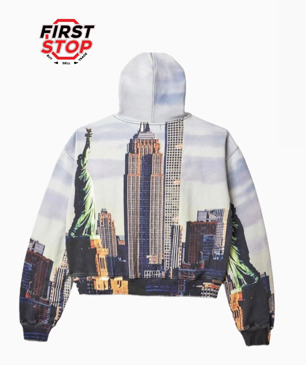 VALE Forever Skyline Zip Up Hoodie 'Nyskyline'