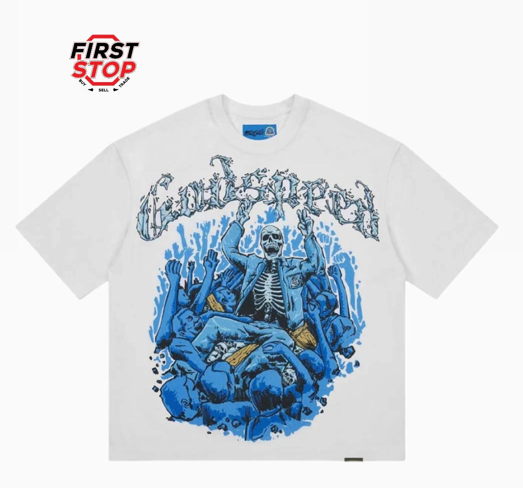 Godspeed Crowd Surf Tee White