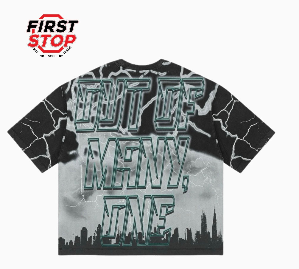 Godspeed Voltage Tee Wolf Grey / Black