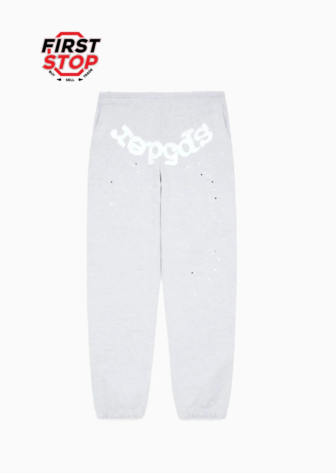 Sp5der OG Web Sweatpants Heather Grey