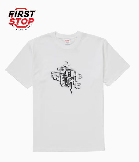 Supreme Smoke Tee White