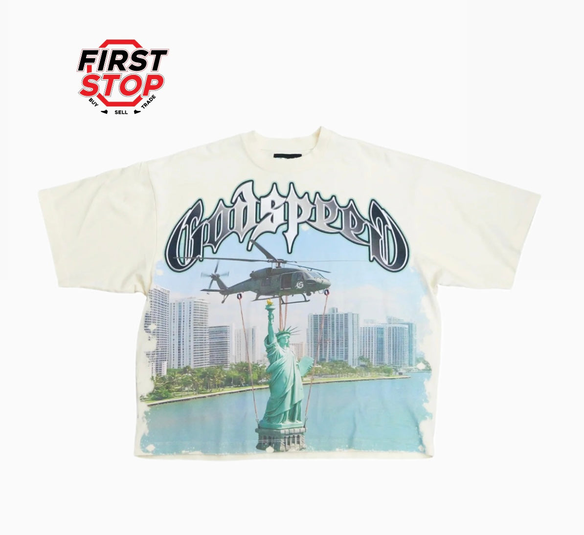 Godspeed JFK To Miami Tee Bone