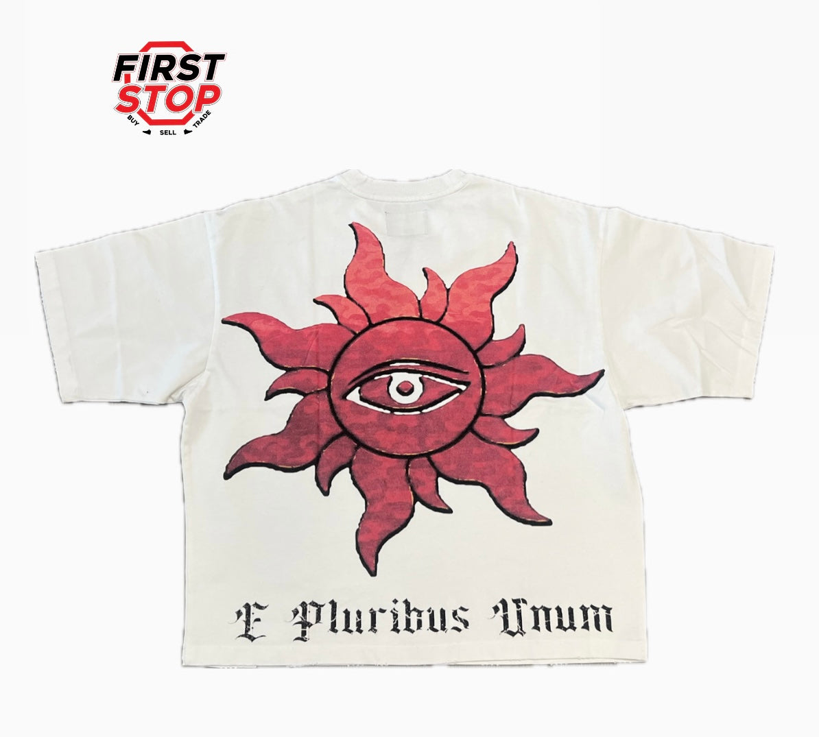 Godspeed Concrete Rose Tee White