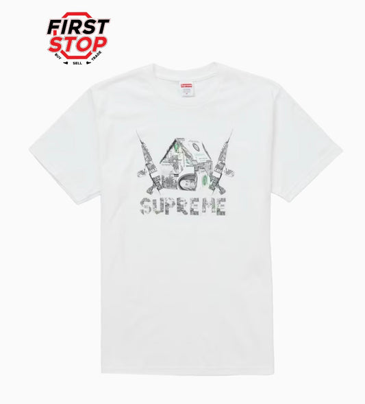 Supreme Origami Tee White