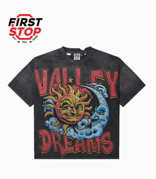 VALE Forever Thrashed Sun Tee Black