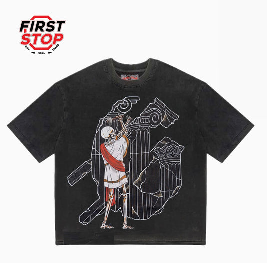 Godspeed Etched In Glory Tee Black Wash