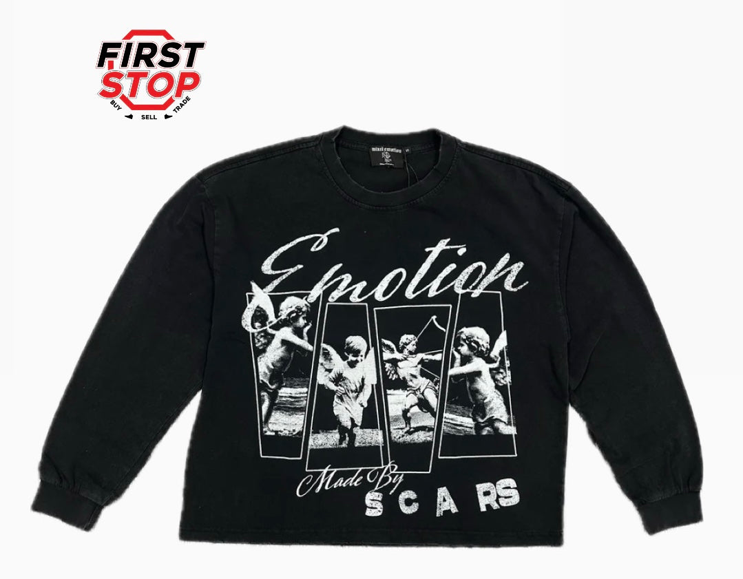 Mixed Emotions Playground Long Sleeve Black