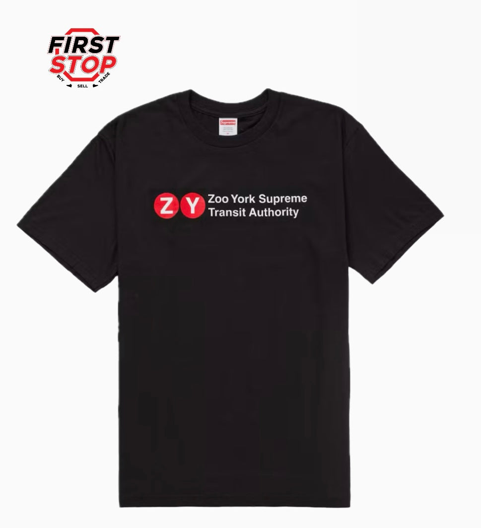Supreme Zoo York Transit Tee Black